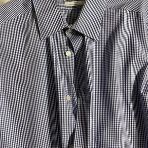 Calvin Klein large purple 16 1/2 32/33 dress shirt fitted